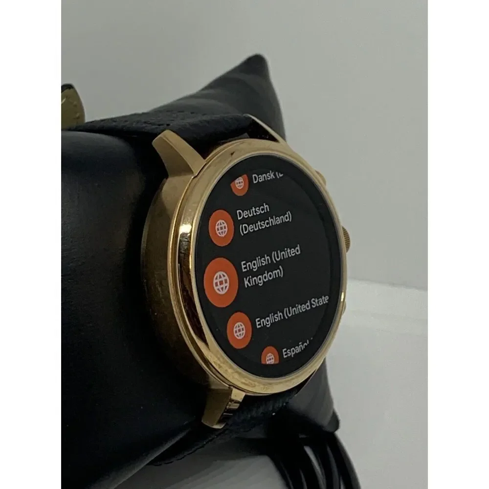 Fossil Gen 4 Authentic Digital Dial Smart Watch Custom Band FTW6031 QT468